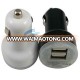 2 USB port car charger for ipad/for iPhone 4G/4S/for iPod